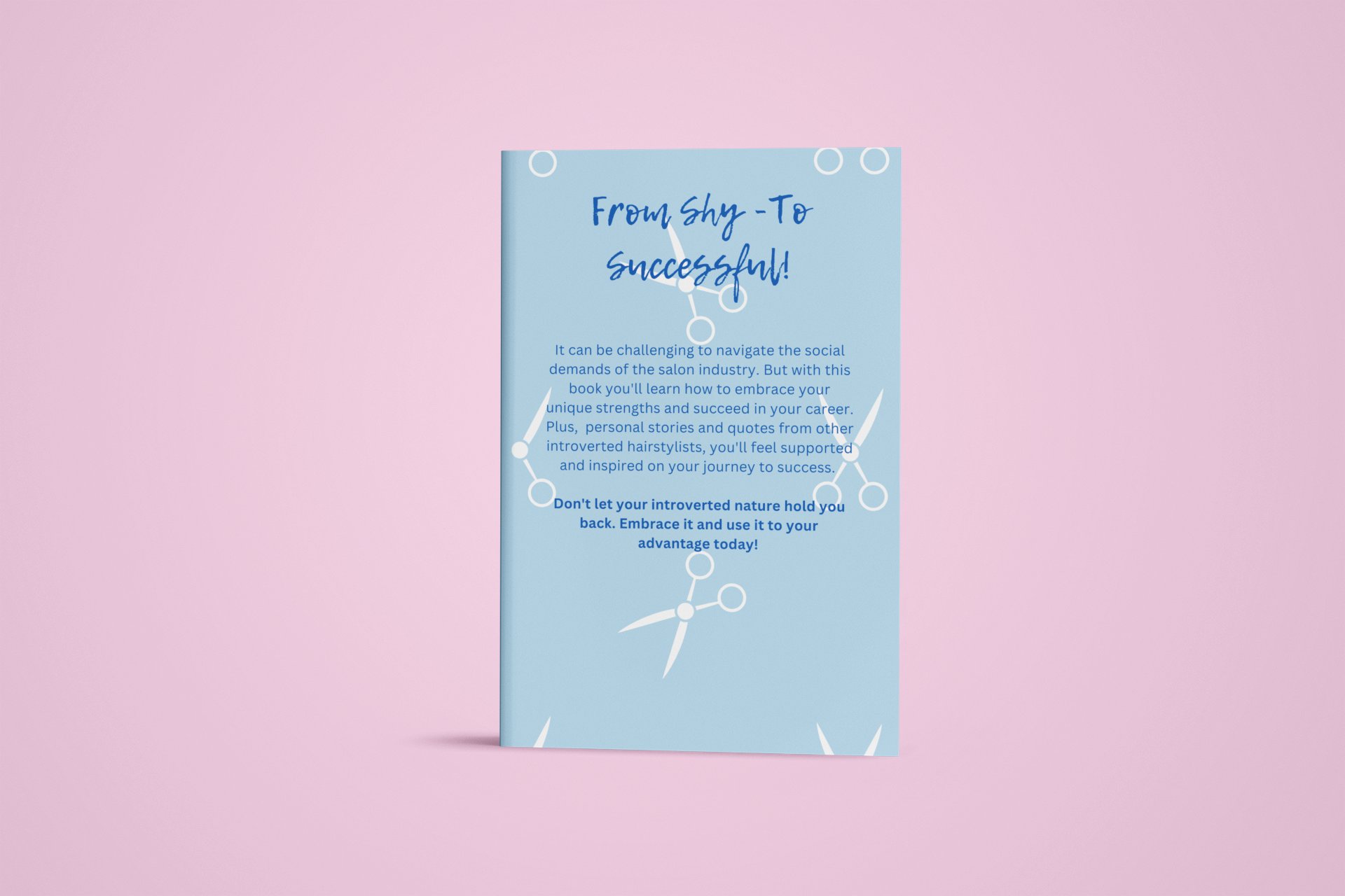 "The Introverted Hairstylist's Handbook: Thriving in a Social Industry" E-book PDF